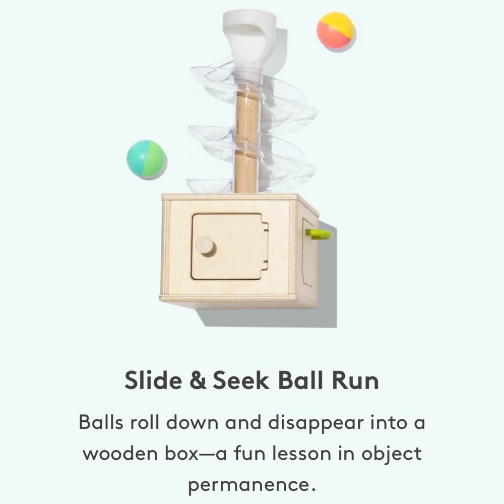 BABY: LOVEVERY Slide & Seek Ball Run